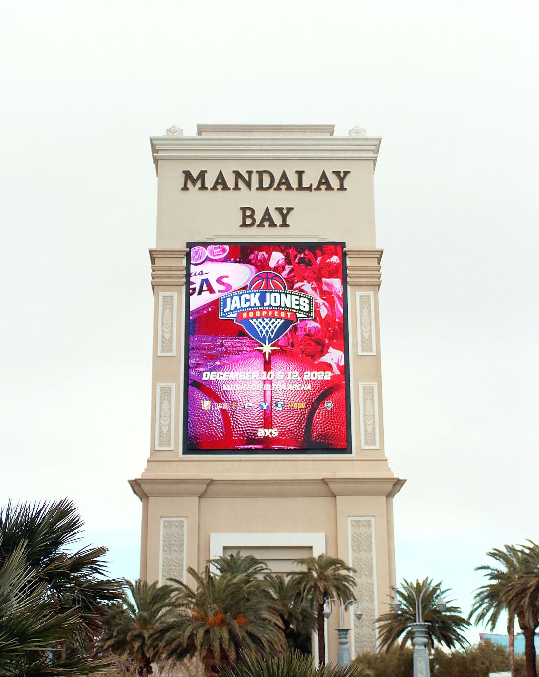 Jack Jones Classic on the Mandalay Bay marquee
